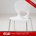 Metal frame strong good leisure oval back dining chair